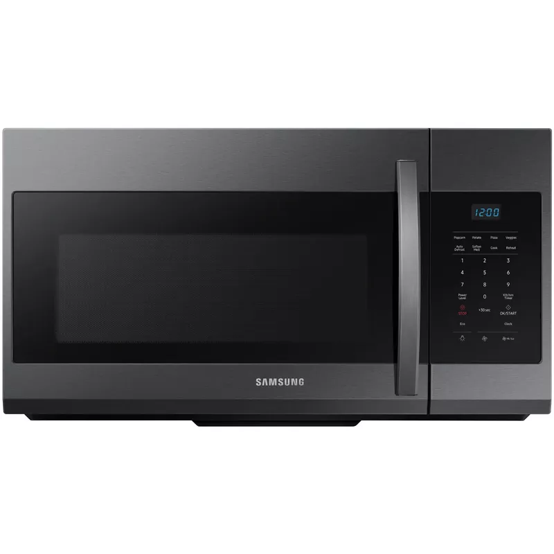 Samsung 1.7-Cu. Ft. Over-the-Range Microwave in Brushed Black