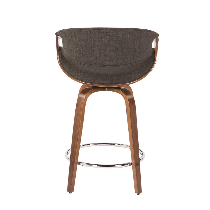 Rent to own Carson Carrington Sauda Midcentury Modern Counter Stools