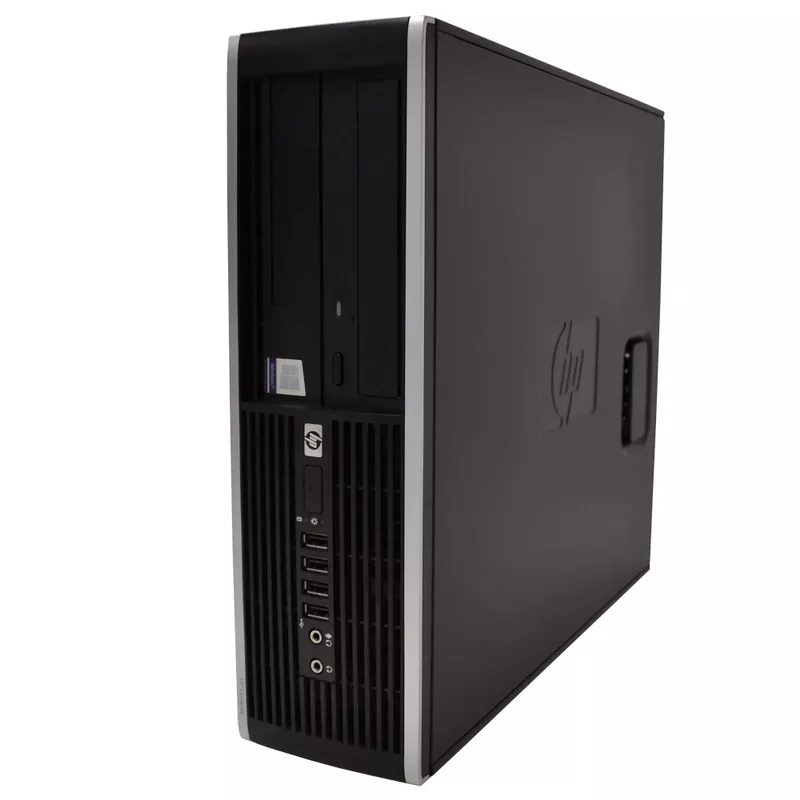 HP EliteDesk 8200 Desktop Computer, 3.2 GHz Intel i5 Quad Core, 16GB DDR3 RAM, 2TB HDD, Windows 10 Professional 64bit, 22in LCD (Refurbished)