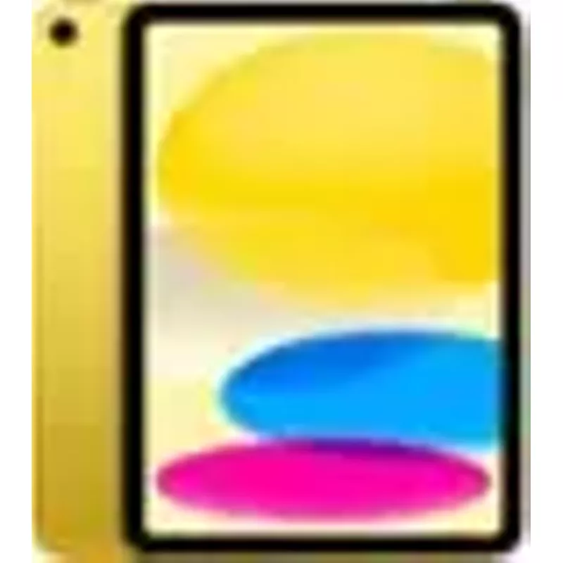 Apple - 10.9-Inch iPad (Latest Model) with Wi-Fi + Cellular - 64GB - Yellow (Unlocked)