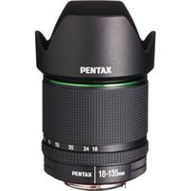 Pentax SMCP-DA 18-135mm f/3.5-5.6 AL (IF) DC WR (Weather Resistant) Autofocus Zoom Lens for DSLRs.