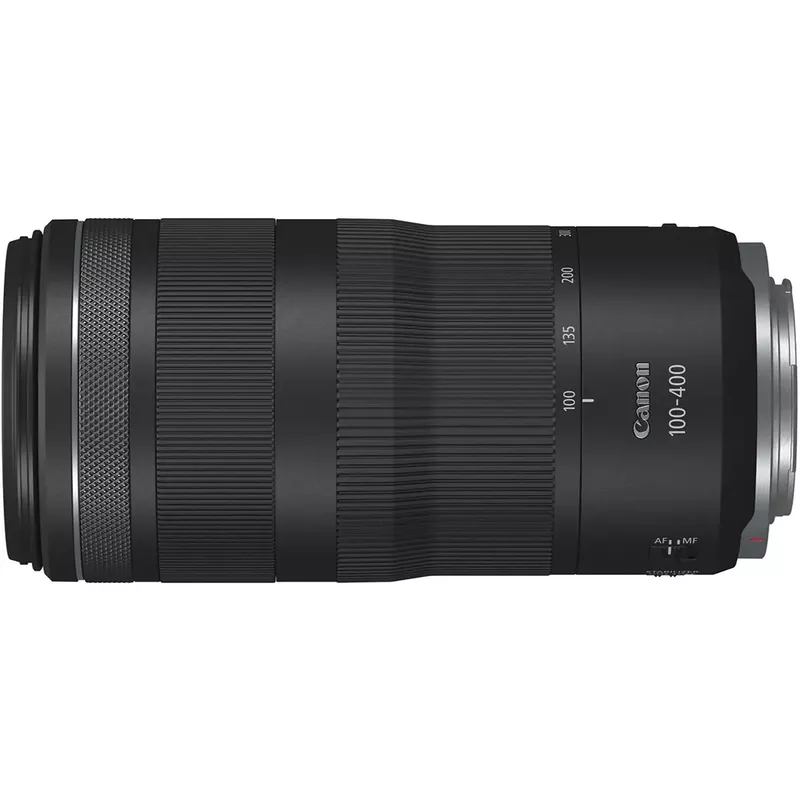 Canon - RF100-400mm F5.6-I IS USM Telephoto Zoom Lens for EOS R-Series Cameras - Black