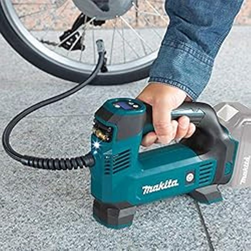 Makita DMP180ZX 18V LXT Lithium-Ion Cordless Inflator, Tool Only, Teal