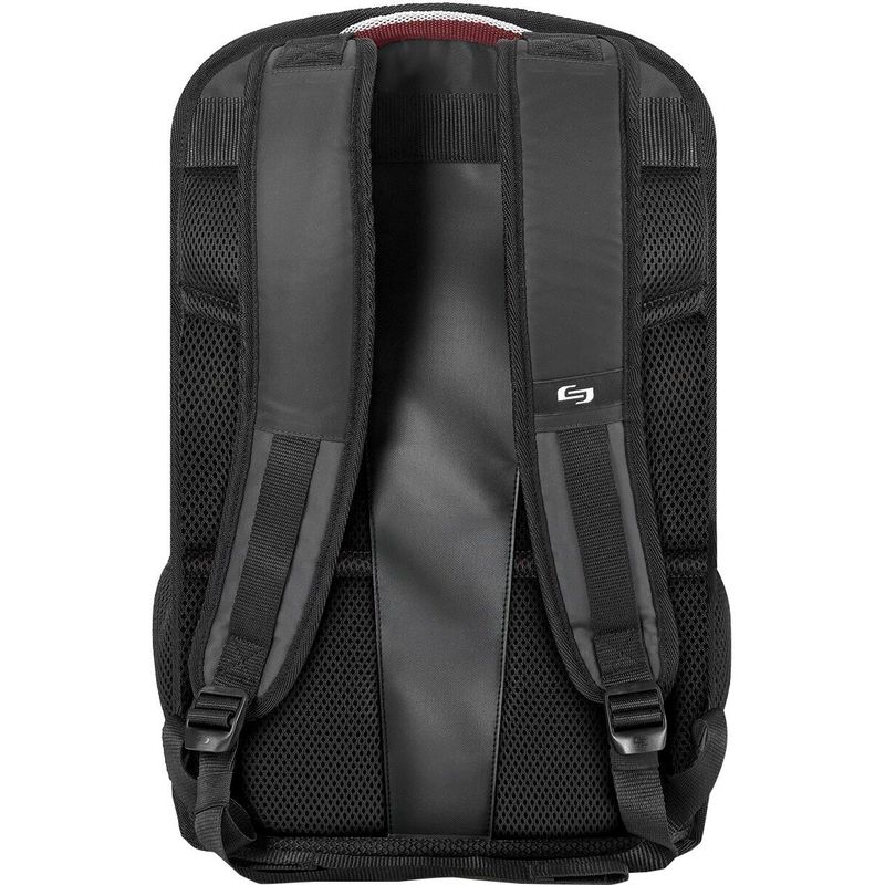 Back Zoom. Solo - Varsity Collection Draft Laptop Backpack for 15.6" Laptop - Black