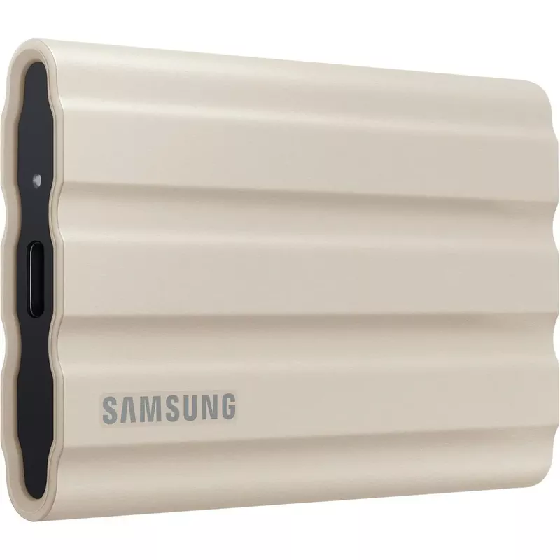 Samsung T7 Shield 1TB USB 3.2 Gen 2 Type-C Portable External SSD with Slinger HD-2 Portable Drive Case