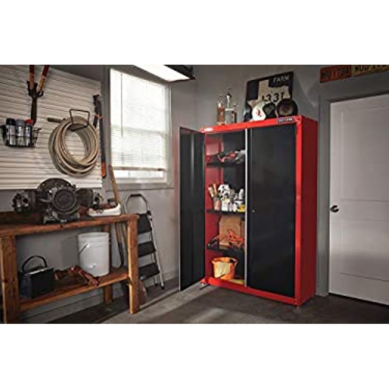 CRAFTSMAN Tool Chest/Garage Cabinet, Steel, 48x74x18-Inch (CMST24800RB)