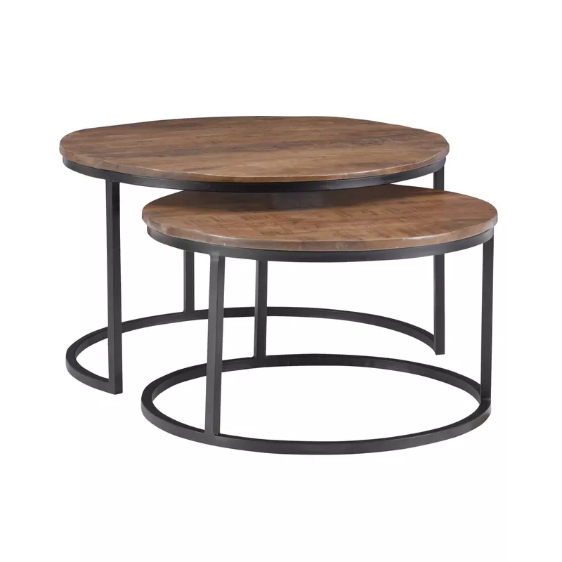 Homewood Nesting Coffee Tables Brown