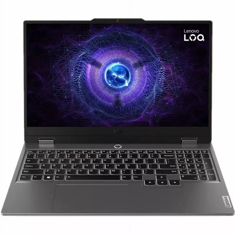 Lenovo LOQ 15IRX9 15.6" Full HD 144Hz Gaming Laptop, Intel Core i5-13450HX 2.4GHz, 12GB RAM, 512GB SSD, NVIDIA GeForce RTX 4050 6GB, Windows 11 Home, Luna Gray