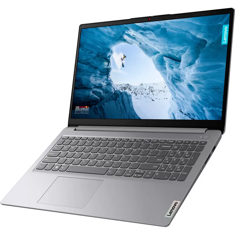 Lenovo Ideapad 1i 15.6" Laptop - Intel Core i3-1215U with 8GB Memory - Intel Iris Xe Graphics - 256GB SSD - Cloud Gray