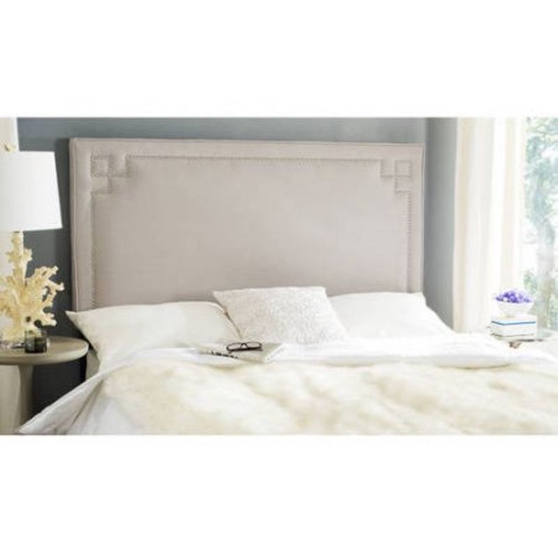 Safavieh Remington Headboard with Nail Heads, Available in Multiple Colors and Sizes