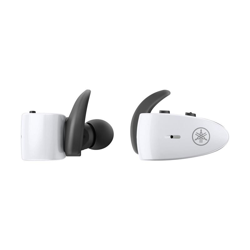 Yamaha TW-ES5A True Wireless Sports Earbuds, White