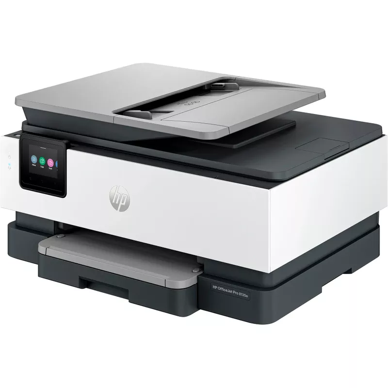 HP - OfficeJet Pro 8135e Wireless All-In-One Inkjet Printer with 3 months of Instant Ink Included with HP+ - White