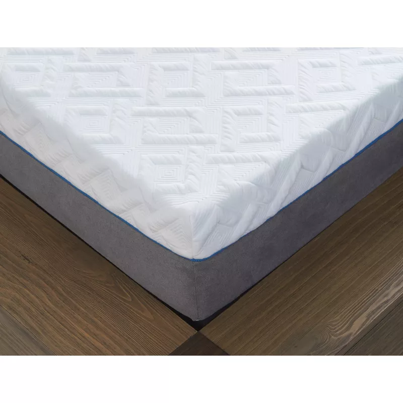 FlexSleep 12" Luxury Plush Gel Infused Queen Memory Foam Mattress/Bed-in-a-Box