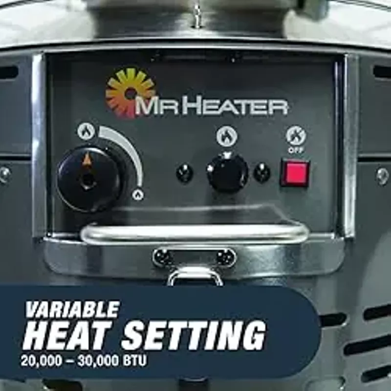Mr. Heater 30,000 BTU Propane Low Profile Radiant Patio Heater