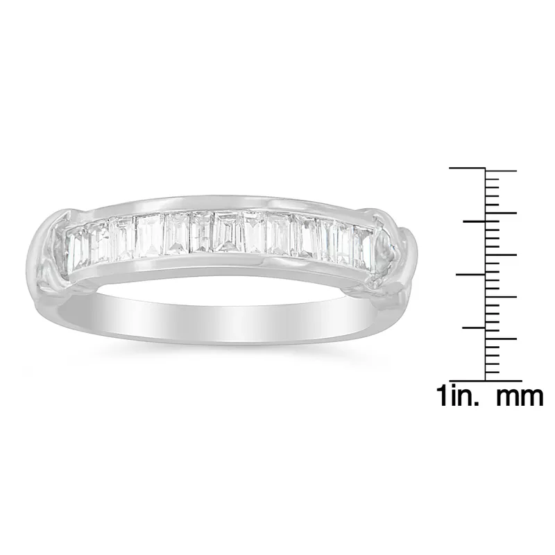 Sterling Silver 1/2 ct TDW Diamond Band Ring (H-I, I1-I2) Choice of size