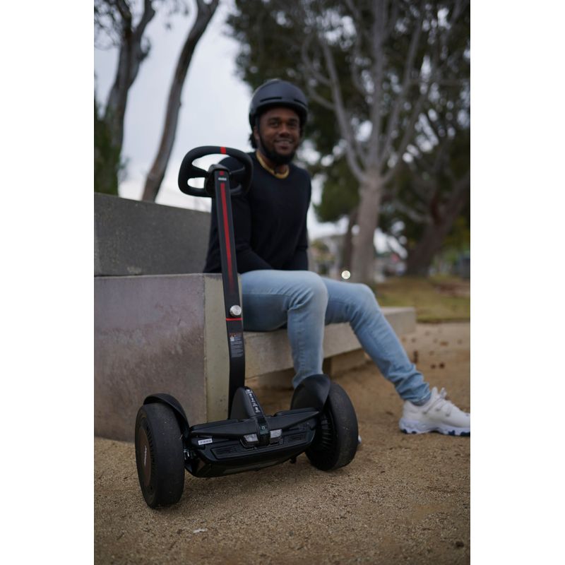 Alt View Zoom 14. Segway - Ninebot S Max Self Balancing Scooter w/23.6 Mile Range & 12.4 mph Max Speed - Black