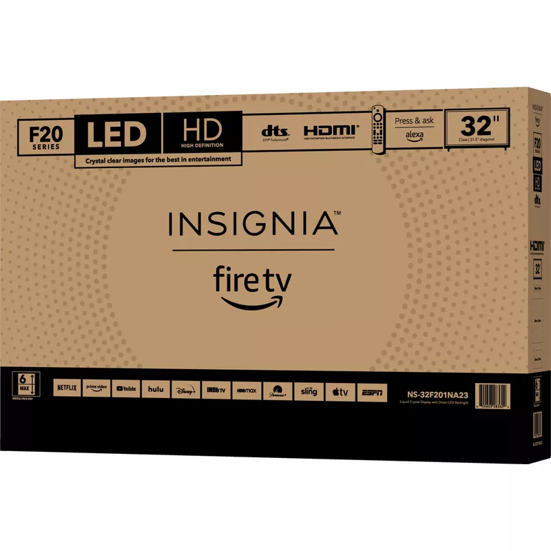 Insignia™ - 32" Class F20 Series LED HD Smart Fire TV