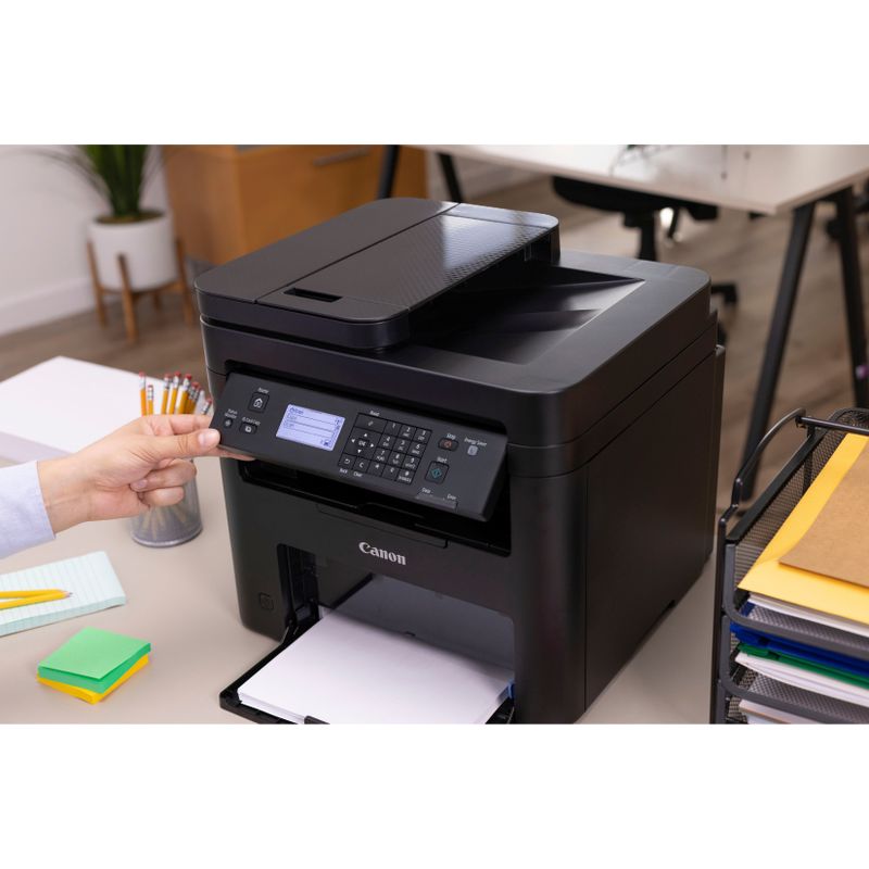 Alt View Zoom 25. Canon - imageCLASS MF273dw Wireless Black-and-White All-In-One Laser Printer - Black