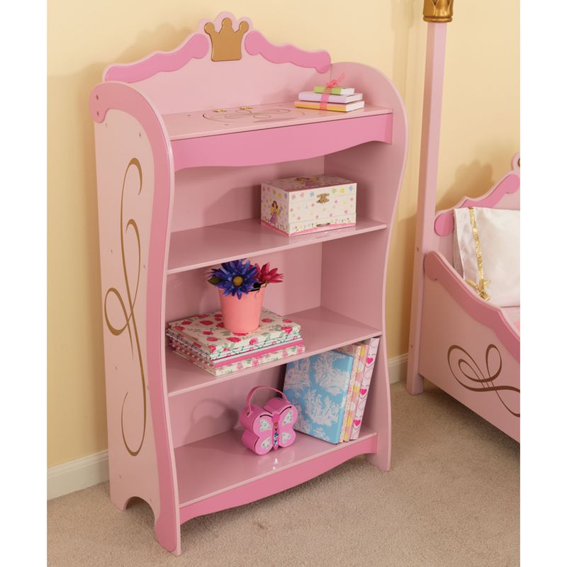 KidKraft Pink Princess Bookcase - Princess Bookcase