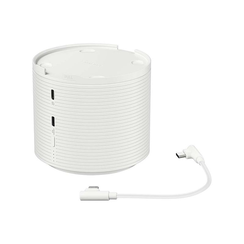 Front Zoom. Samsung - The Freestyle Battery Base - White
