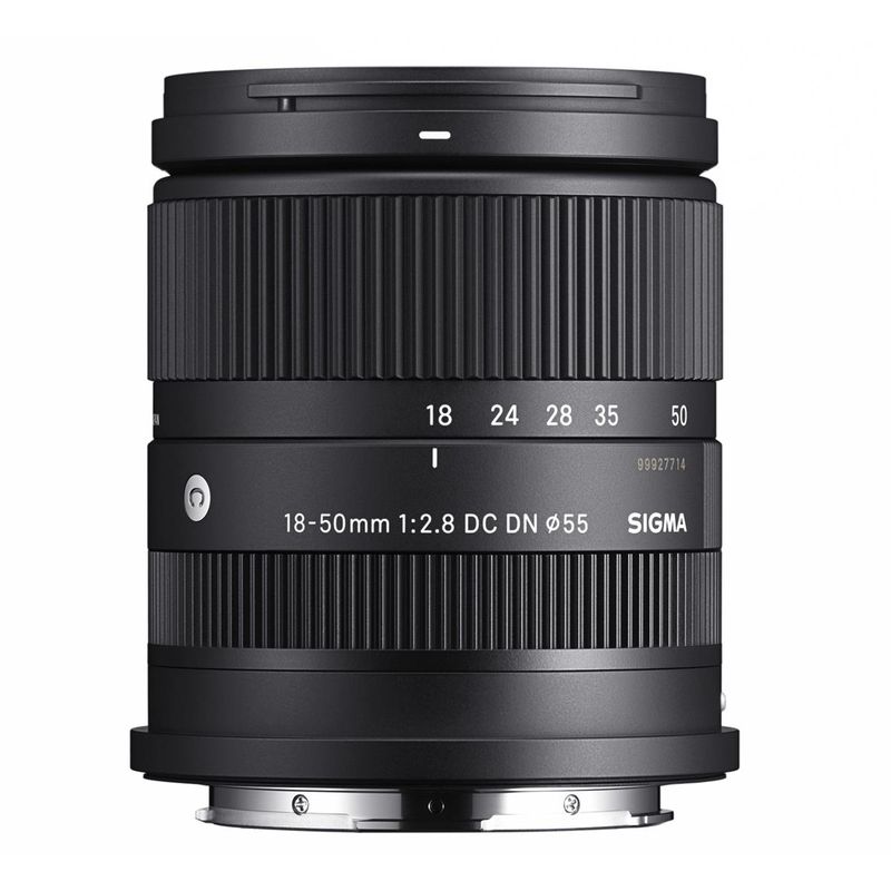 Sigma 18-50mm f/2.8 DC DN Contemporary Lens for Sony E - Bundle With Flashpoint Zoom-Mini TTL R2 Flash, 55mm Filter Kit, Cleaning Kit