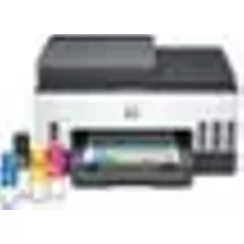 HP - Smart Tank 7301 Wireless All-In-One Supertank Inkjet Printer with up to 2 Years of Ink Included - White & Slate