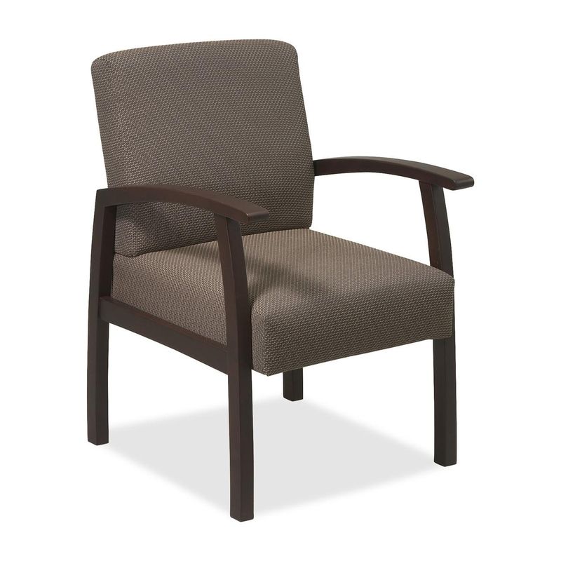 Lorell Taupe Deluxe Guest Chair - LLR68554