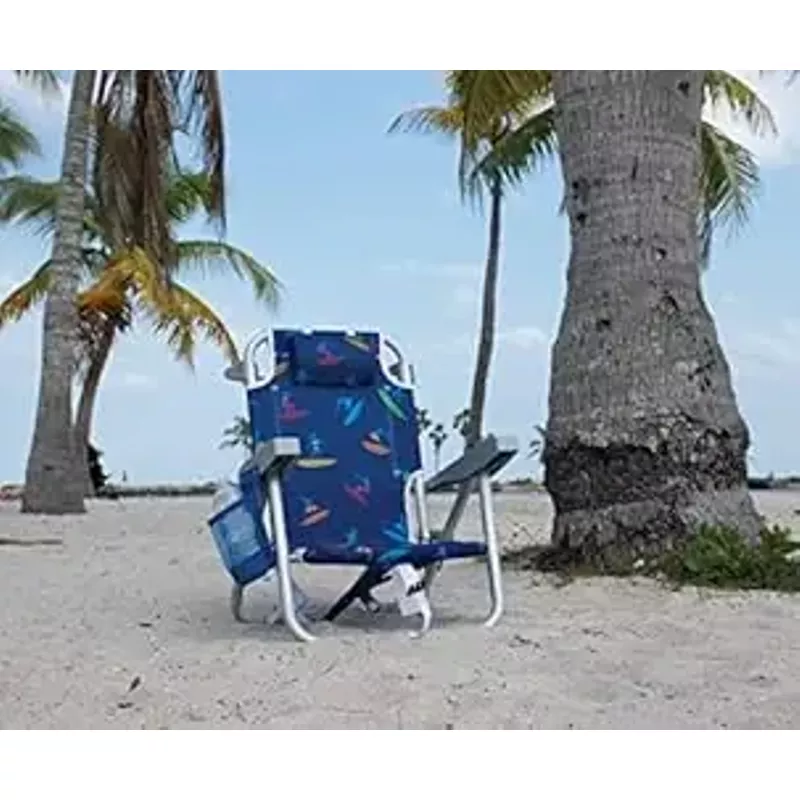 Rio Beach Kid's 5-Position Backpack Folding Beach Chair
