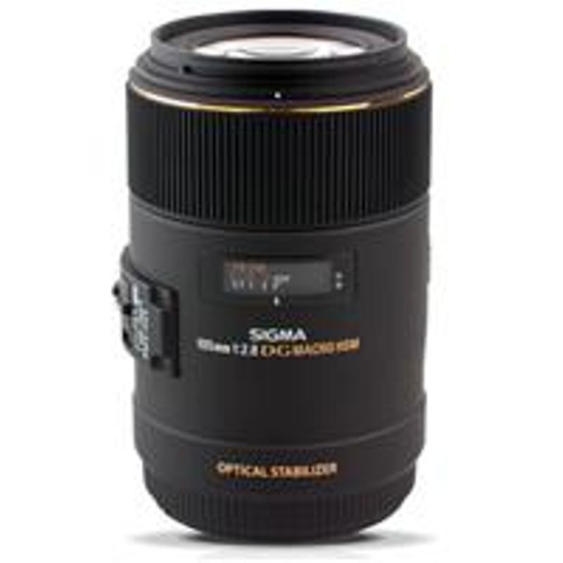 Sigma 105mm f/2.8 EX DG OS HSM Macro Lens for Nikon DSLR Cameras