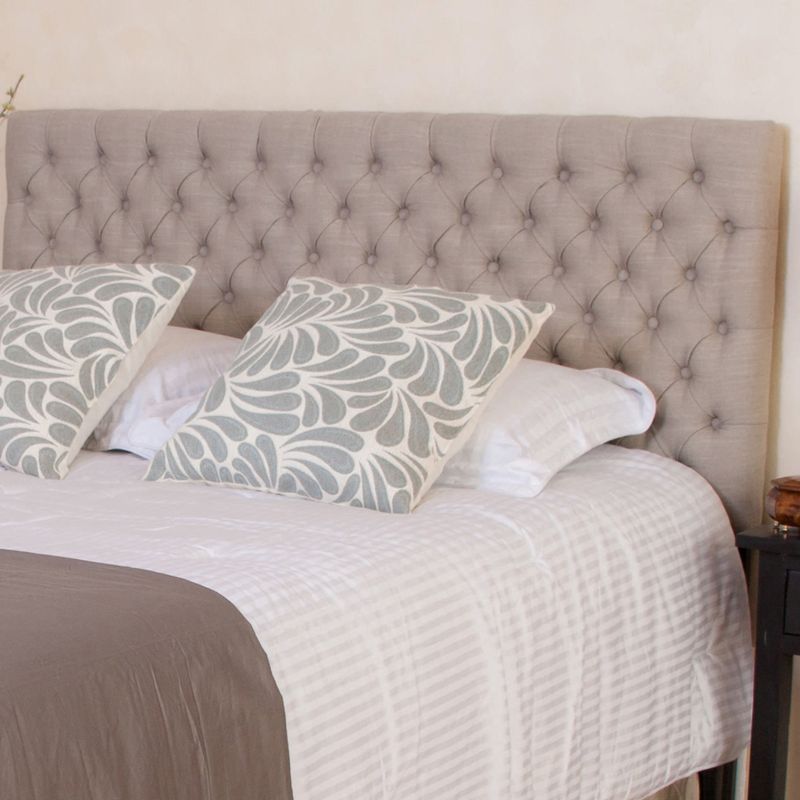 Rent to own Jezebel Adjustable Full/Queen Tufted Headboard by