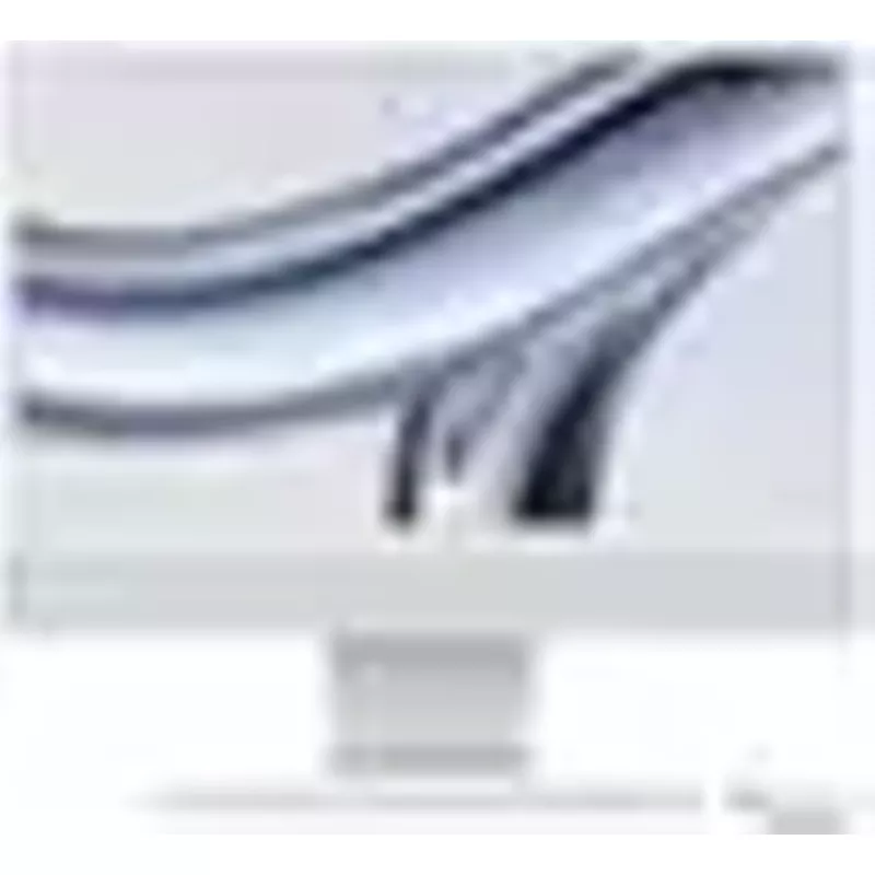 Apple iMac 24" with Retina 4.5K Display, M3 Chip, Late 2023 - 8GB - 8-Core / 8-Core - Silver - 256GB SSD