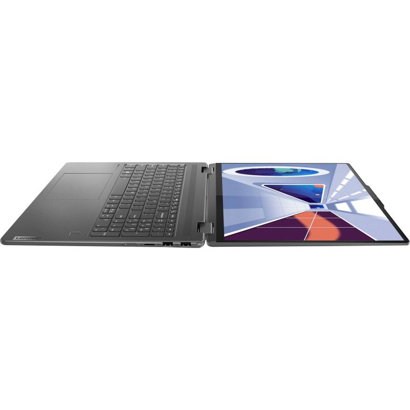 Alt View Zoom 10. Lenovo - Yoga 7i 16" WUXGA 2 in 1 Touch-Screen Laptop - Intel Core i5-1335U - 8GB Memory - 512GB SSD - Storm Grey