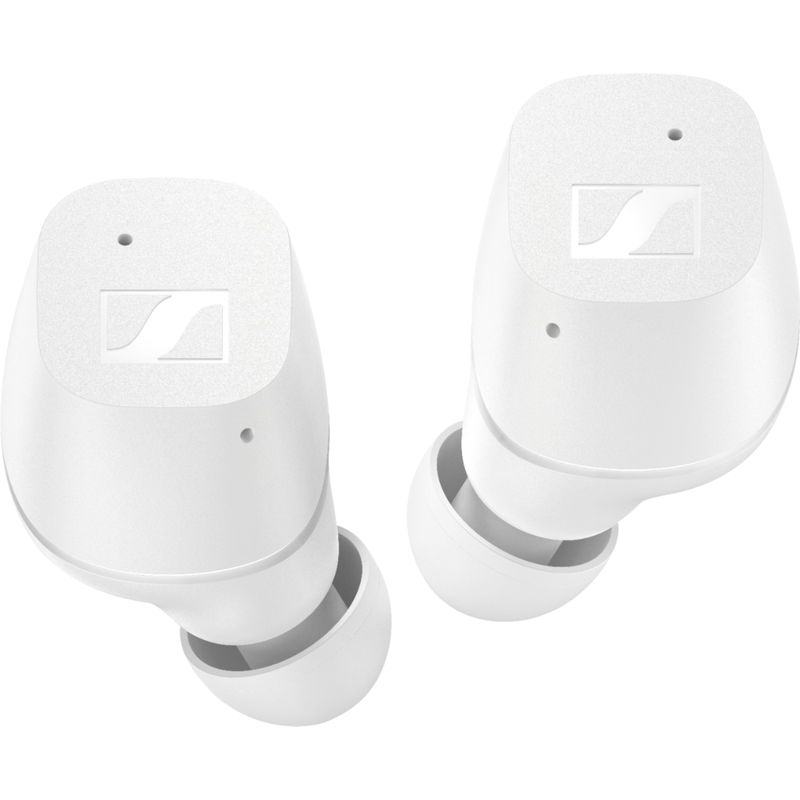Front Zoom. Sennheiser - CX True Wireless Earbud Headphones - White