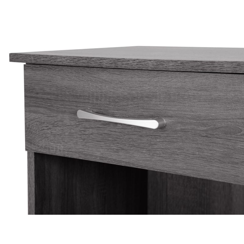 Lindsey 1-drawer Nightstand - Grey