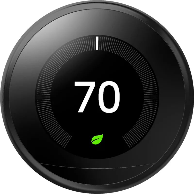 Nest - Learning Thermostat (3rd Generation) - Mirror Black