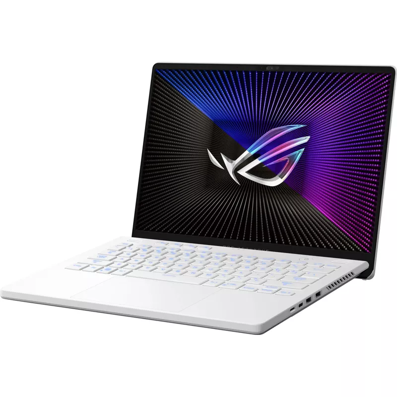 ASUS - ROG Zephyrus G14 14” 165Hz Gaming Laptop QHD-AMD Ryzen 7 7735HS with 16GB DDR5 Memory-NVIDIA RTX 4050 6G-512GB SSD - Moonlight White