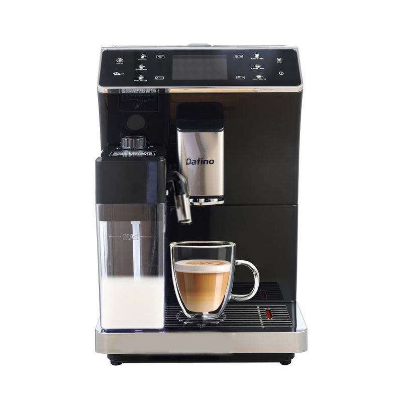 Fully Automatic Espresso Machinewith Automatic Milk FrotherStainless Steel+ABS - Silver