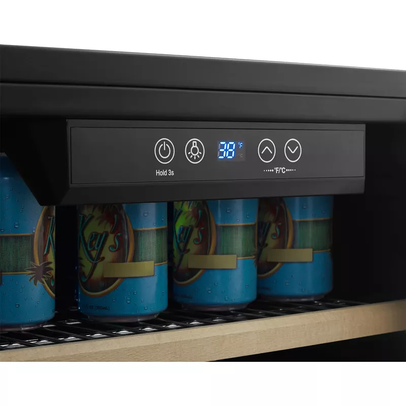 Rent to own Insignia™ 130Can Beverage Cooler Silver