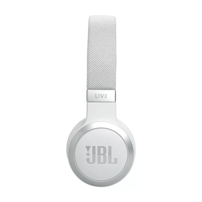 JBL - Live 670NC True ANC Wireless On Ear Headphones White