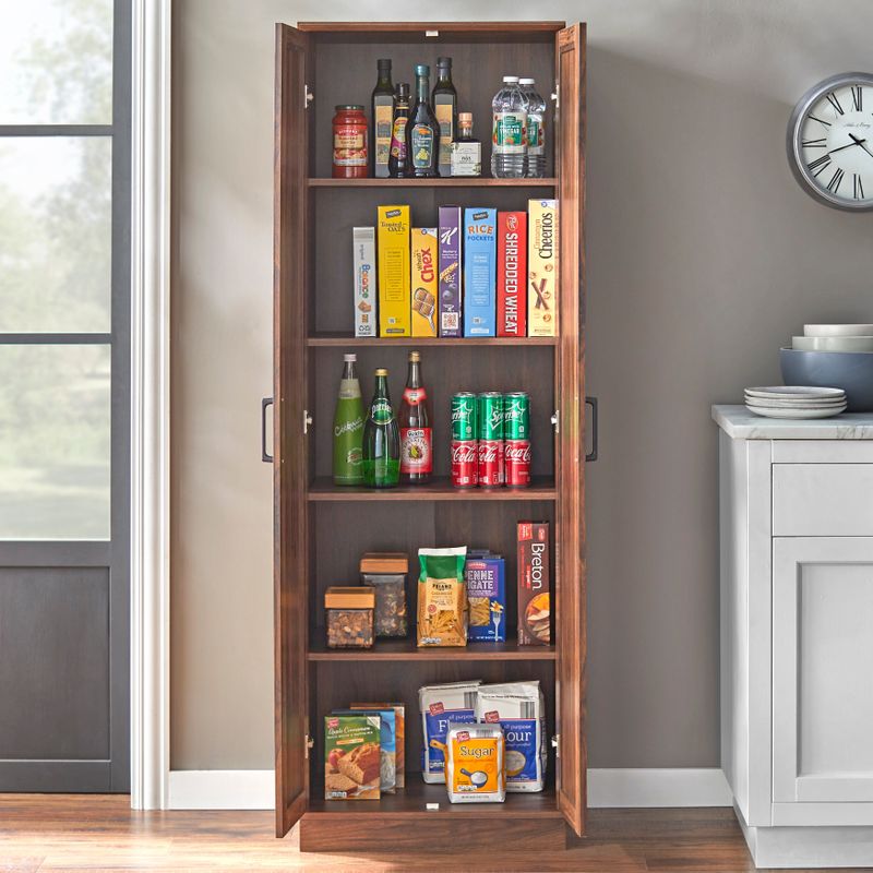 Simple Living Tanner Pantry Cabinet - Black