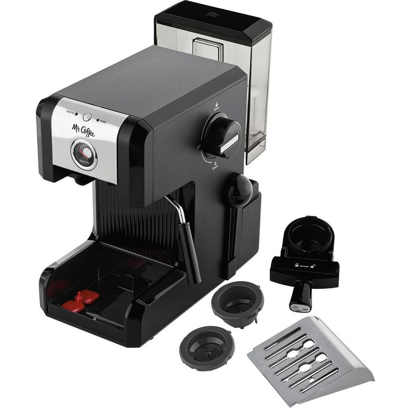 Left Zoom. Mr. Coffee - Easy Espresso Machine - Black