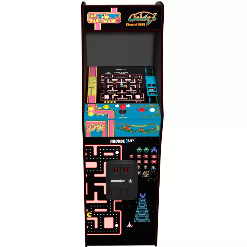 Arcade1up Class of 81 Ms. Pac-Man/Galaga Deluxe Arcade Game