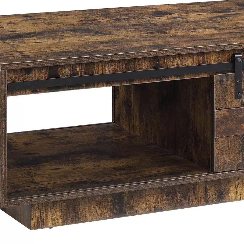 ACME Bellarosa Coffee Table, Rustic Oak