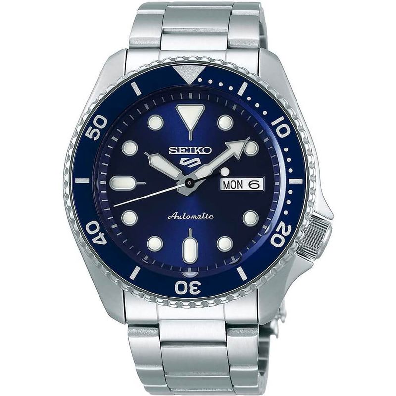 Seiko 5 Sports 24-Jewel Automatic Watch - Blue