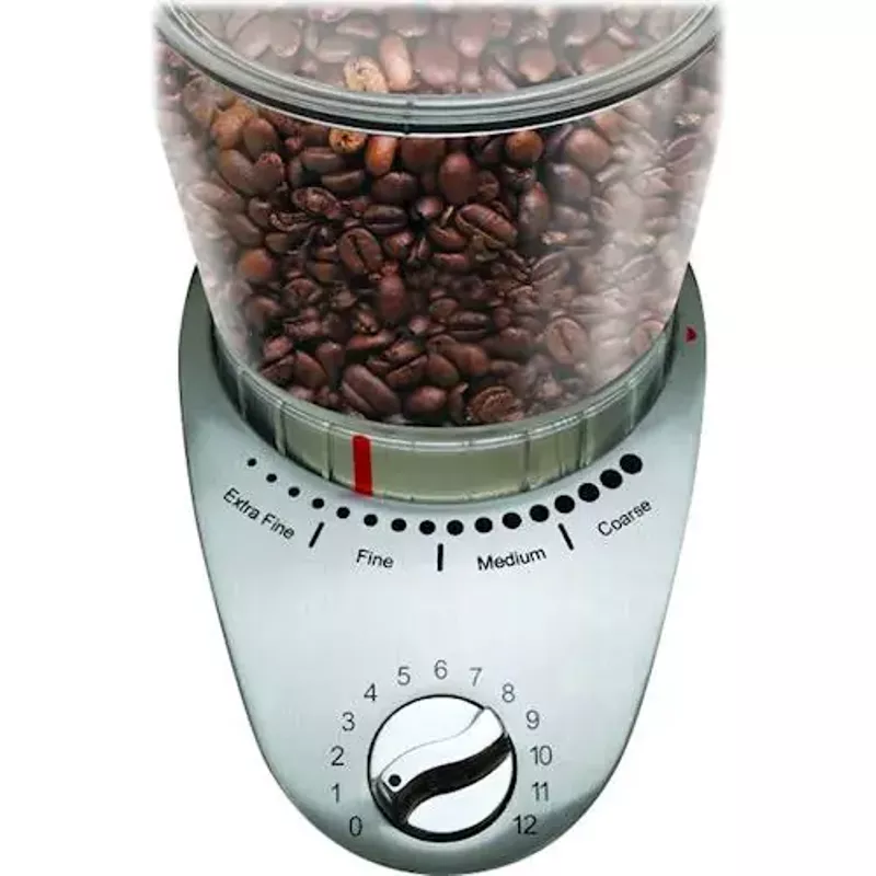 Capresso Infinity Plus Stainless Steel Conical Burr Grinder