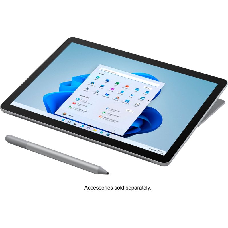 Alt View Zoom 12. Microsoft - Surface Go 3 – 10.5” Touch-Screen – Intel Pentium Gold – 4GB Memor y- 64GB eMMC - Device Only (Latest Model) -