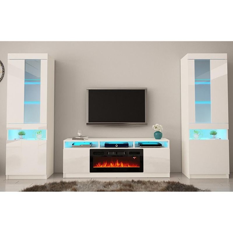 Rent to own Reno 05 Electric Fireplace Modern Wall Unit Entertainment