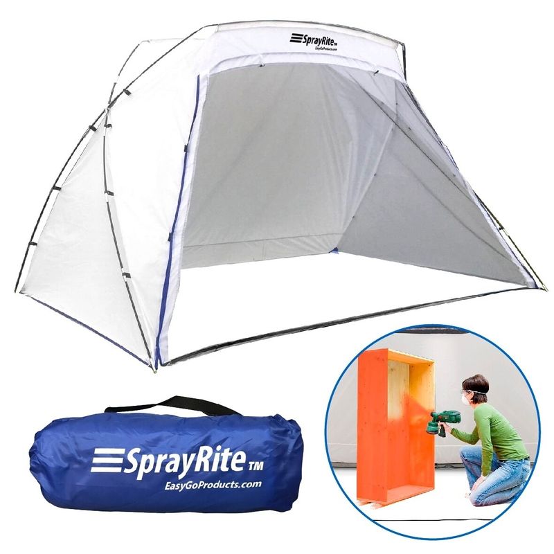 SPRAYRITE - Paint Spray Shelter - Spray Painting Tent - Furniture Paint Stain Shelter - Portable for Home Use and Stores Easily