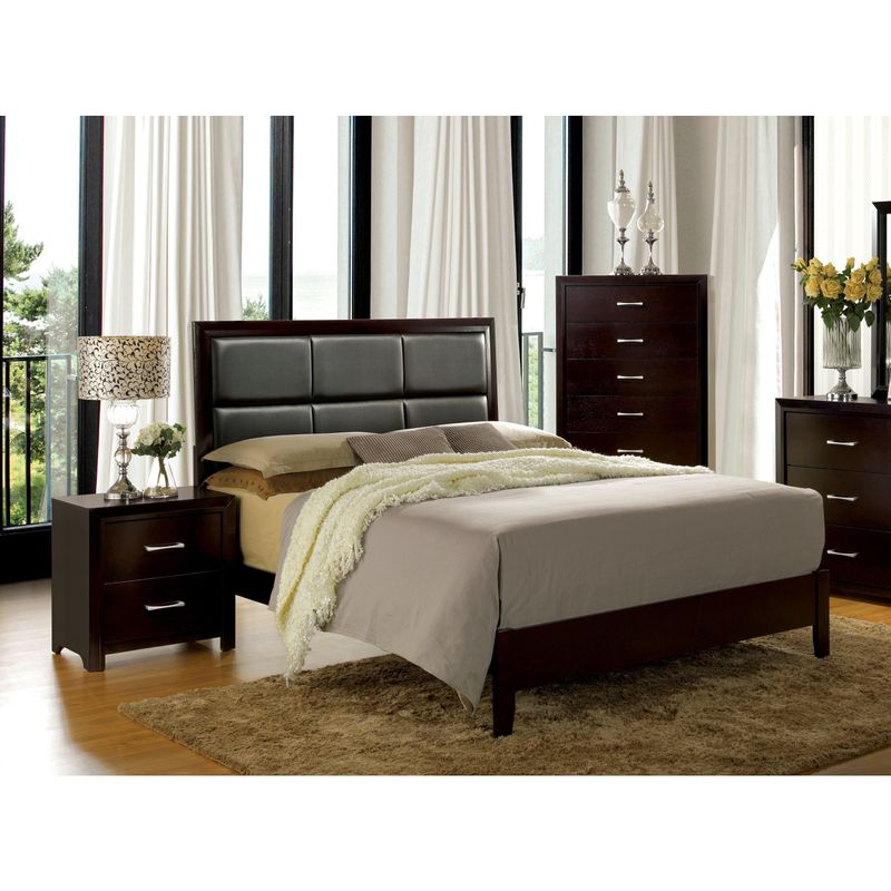 Furniture of America Endor Contemporary Espresso Bed - King
