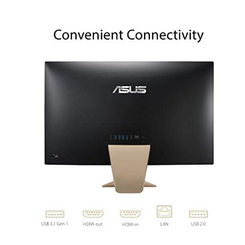 ASUS AiO All-in-One Desktop PC, 23.8” FHD Anti-glare Display, Intel Pentium Gold 7505 Processor, 8GB DDR4 RAM, 256GB PCIe SSD, Windows...